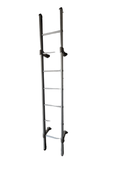 סולם אלומיניום ללא מגן עד גובה 200 ס"מ