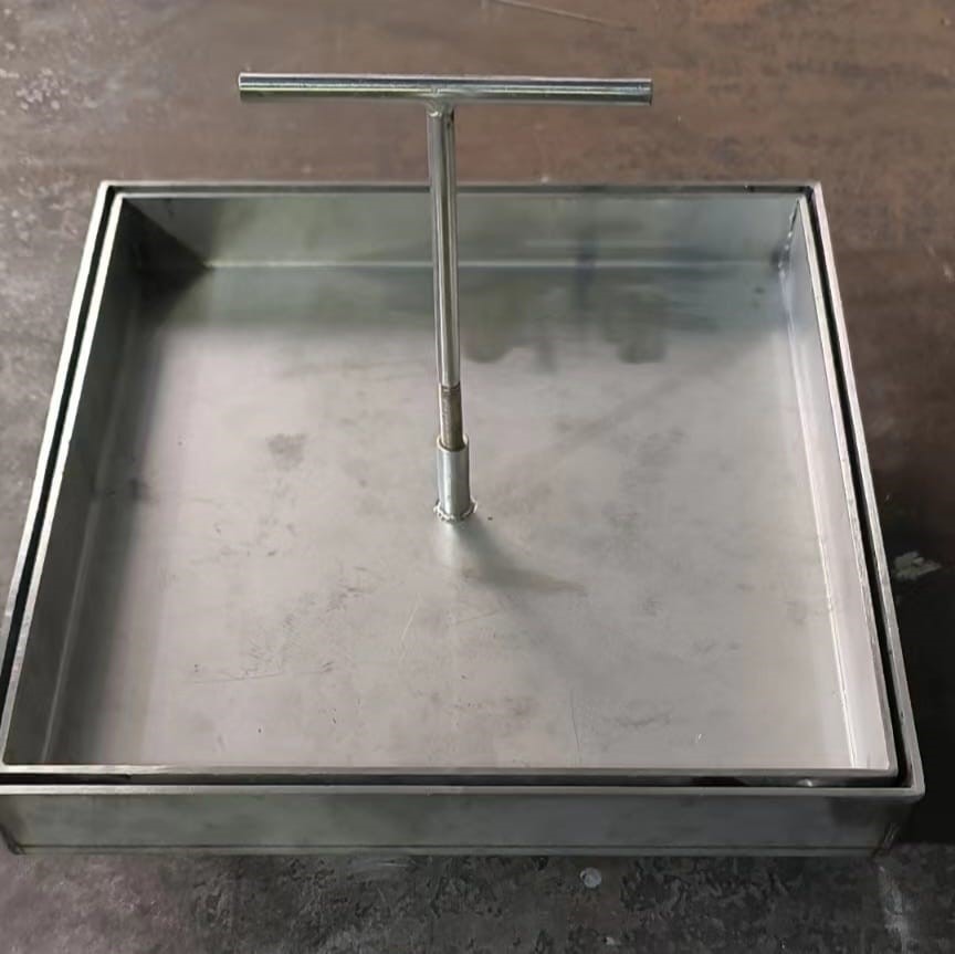 מכסה בור חלחול נירוסטה 50*50 ס"מ – תמונה 10