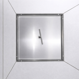 מכסה  בור חלחול נירוסטה 50*50 ס"מ