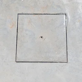 מכסה לסקימרים מנירוסטה 316,  30*30 ס"מ