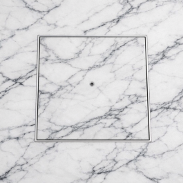 מכסה לסקימרים מנירוסטה 316, 30*30 ס"מ