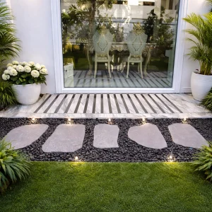 סבכה לחיפוי חצר אנגלית