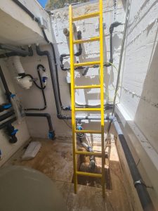 סולם חדר מכונות קיסריה