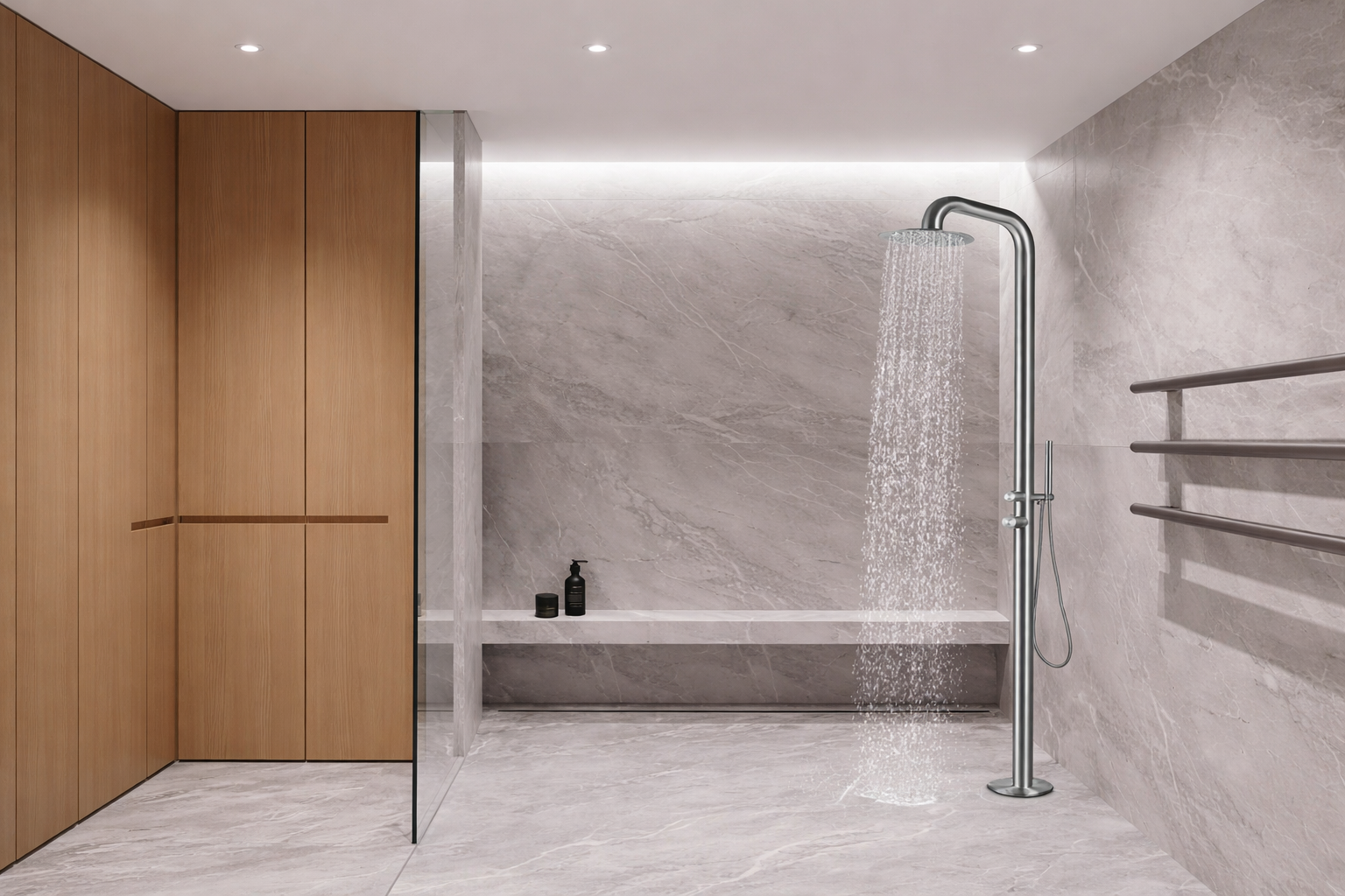 You are currently viewing מקלחון חוץ מנירוסטה 316 דגם ML9008 פתרון רחצה איכותי לבריכה ולגינה