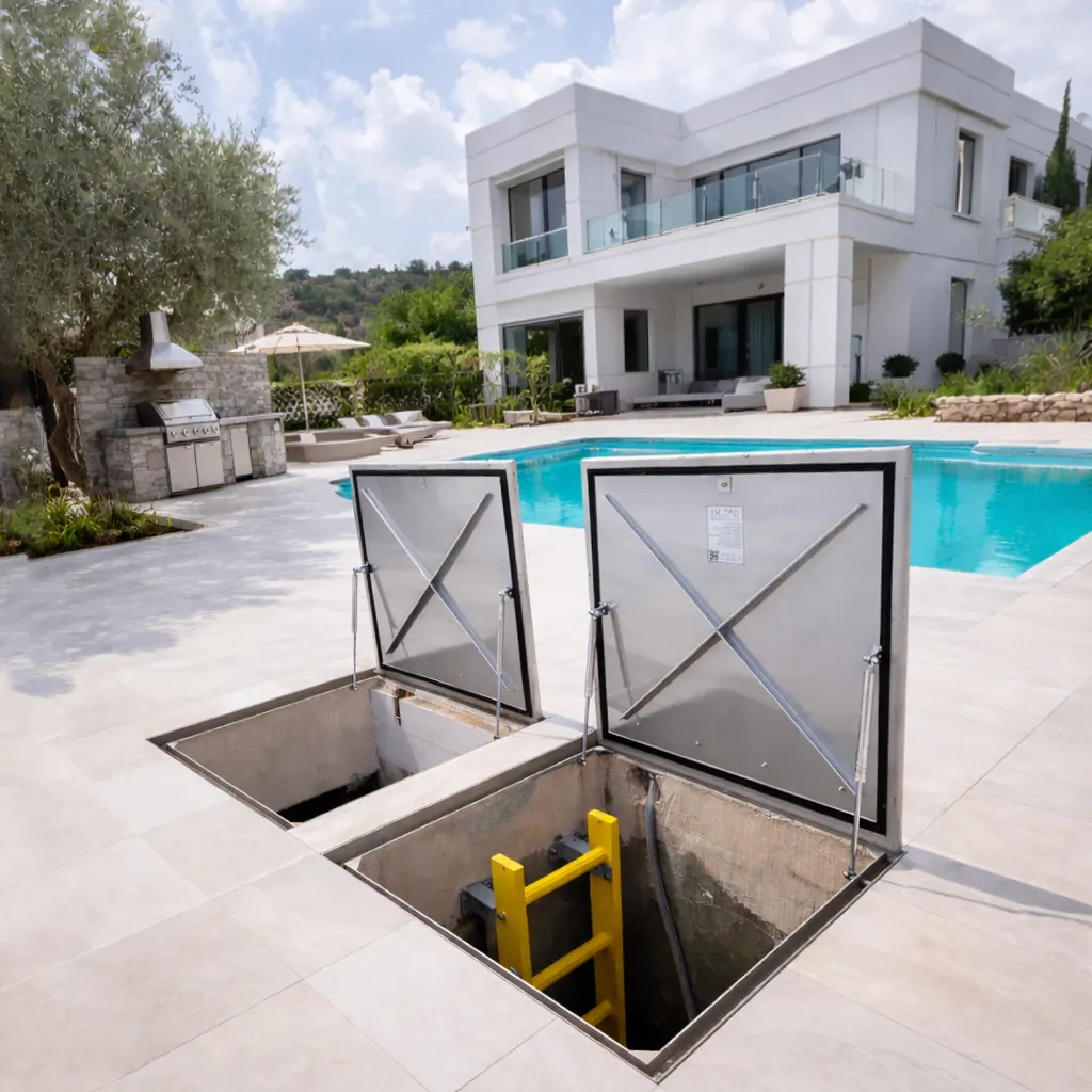 מכסים לחדר מכונות מנירוסטה - דלוקשרי